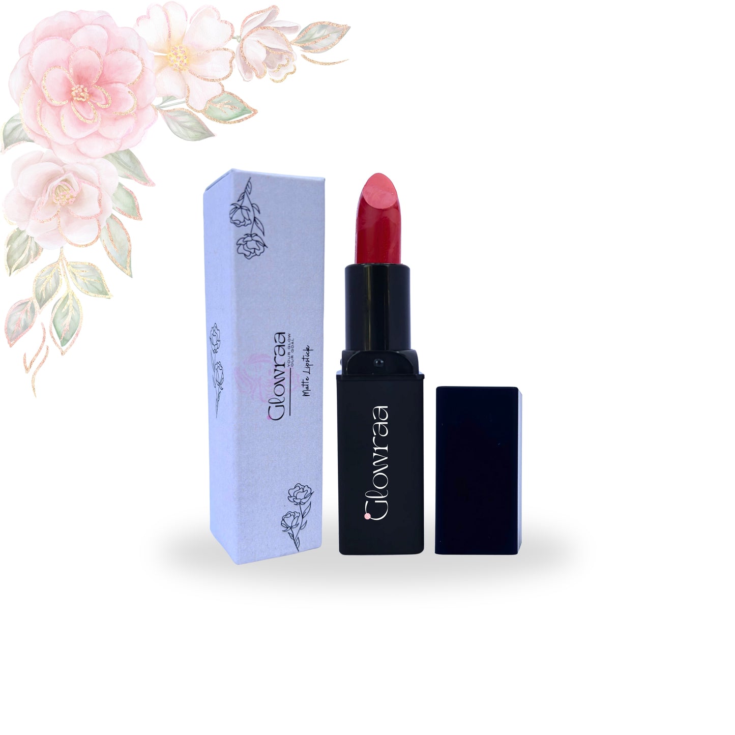 Black Luxe Matte Lipstick | Rome Ruby