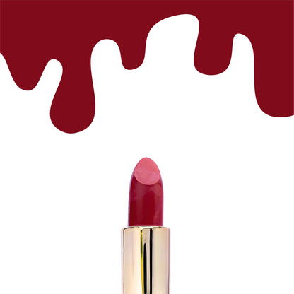 Gold Halo Matte Lipstick | Rome Ruby